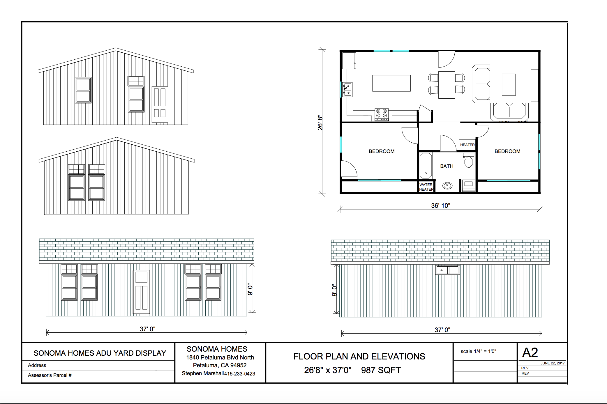 Check Out The Floor Plan For Our ADU On Display! - Sonoma Manufactured ...